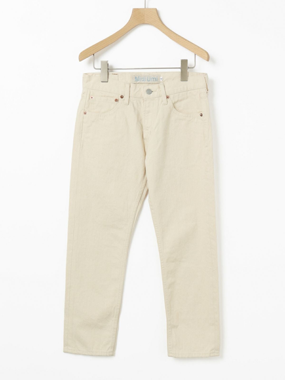 MidiUmi 8分丈ホワイトデニム｜ MARcourt ONLINE STORE - マーコート