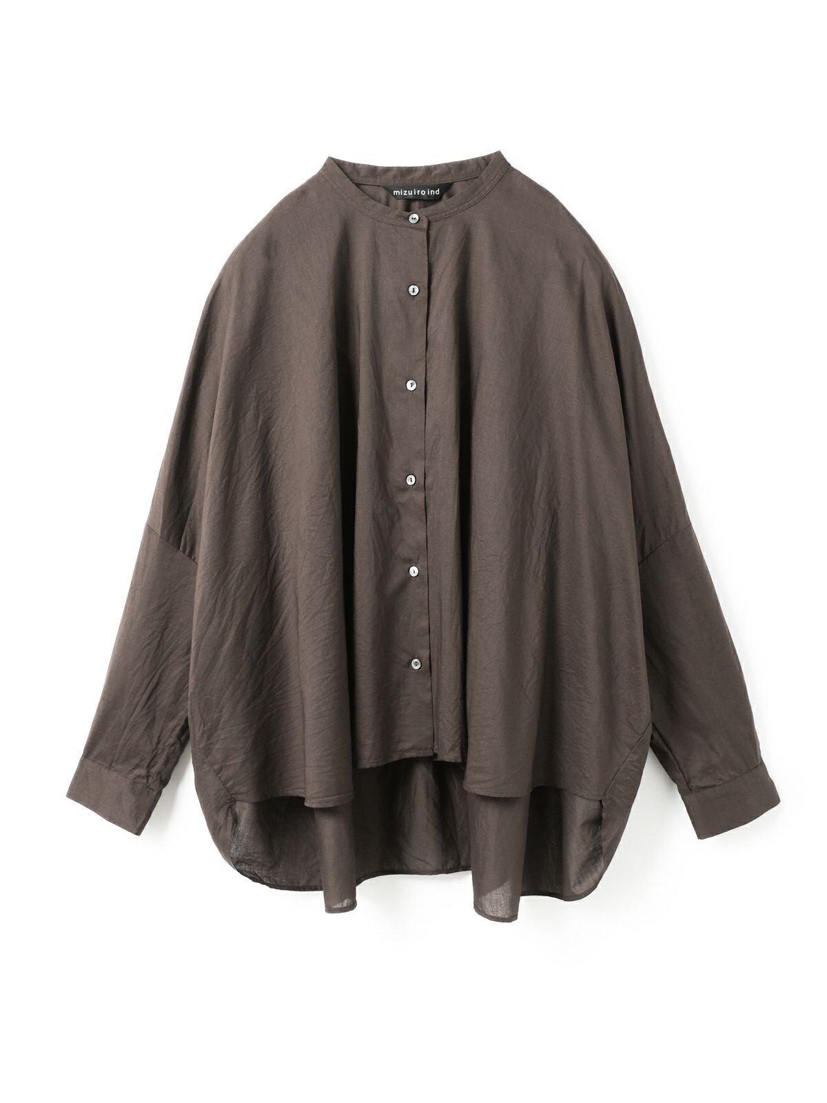 mizuiro ind バックギャザーワイドシャツ｜ MARcourt ONLINE STORE