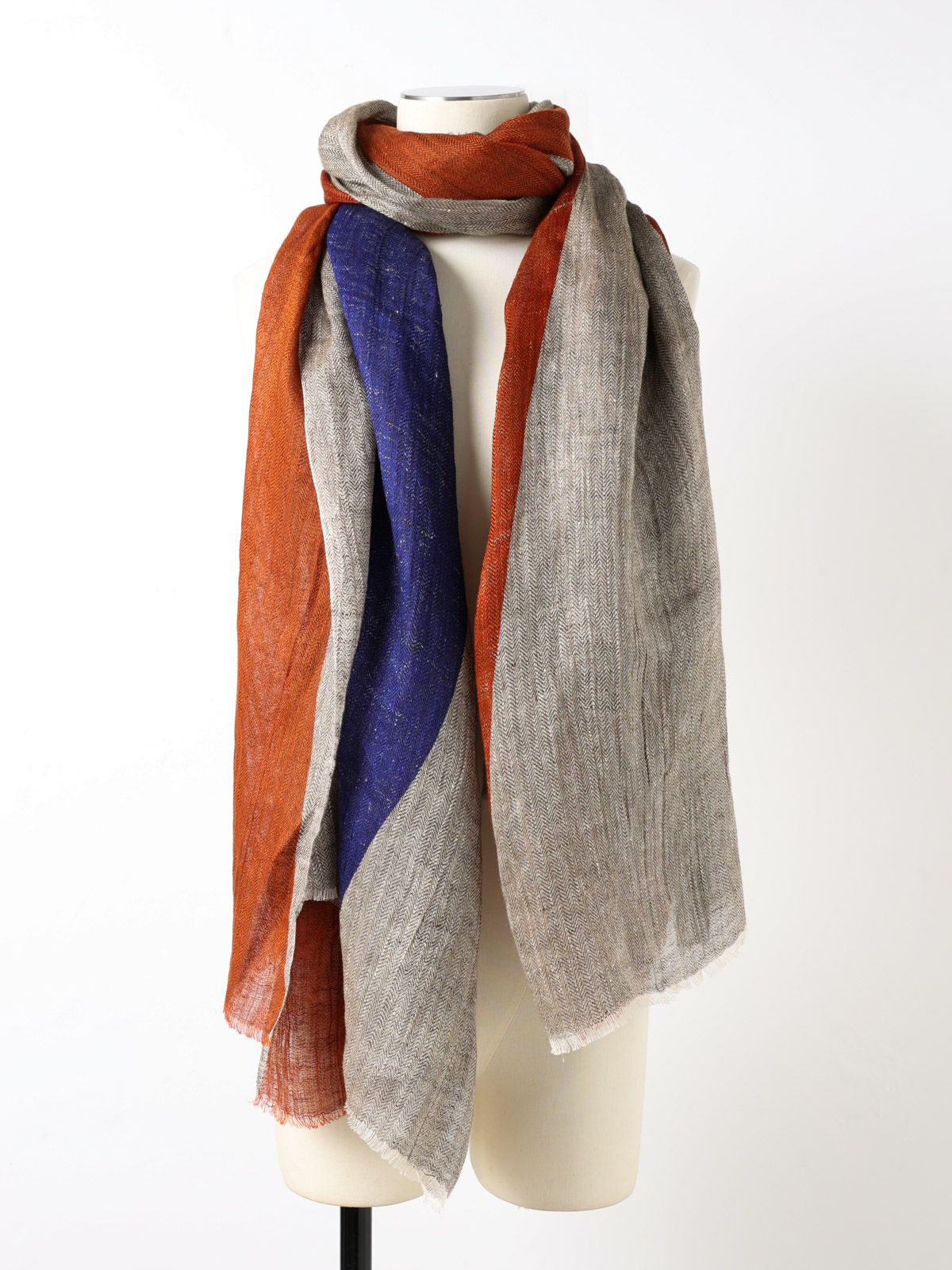 LOVAT＆GREEN リネン大判ストール Victory｜ MARcourt ONLINE STORE