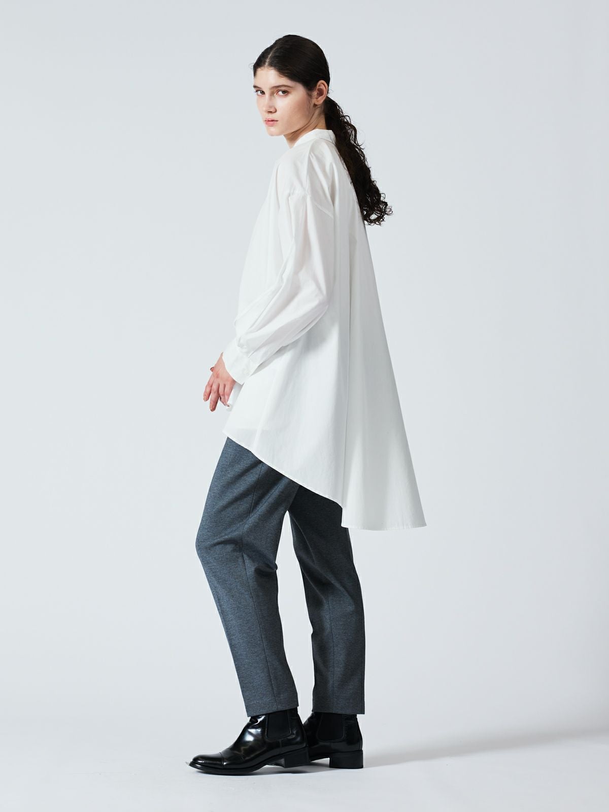 mizuiro ind ワイドシャツチュニック｜ MARcourt ONLINE STORE