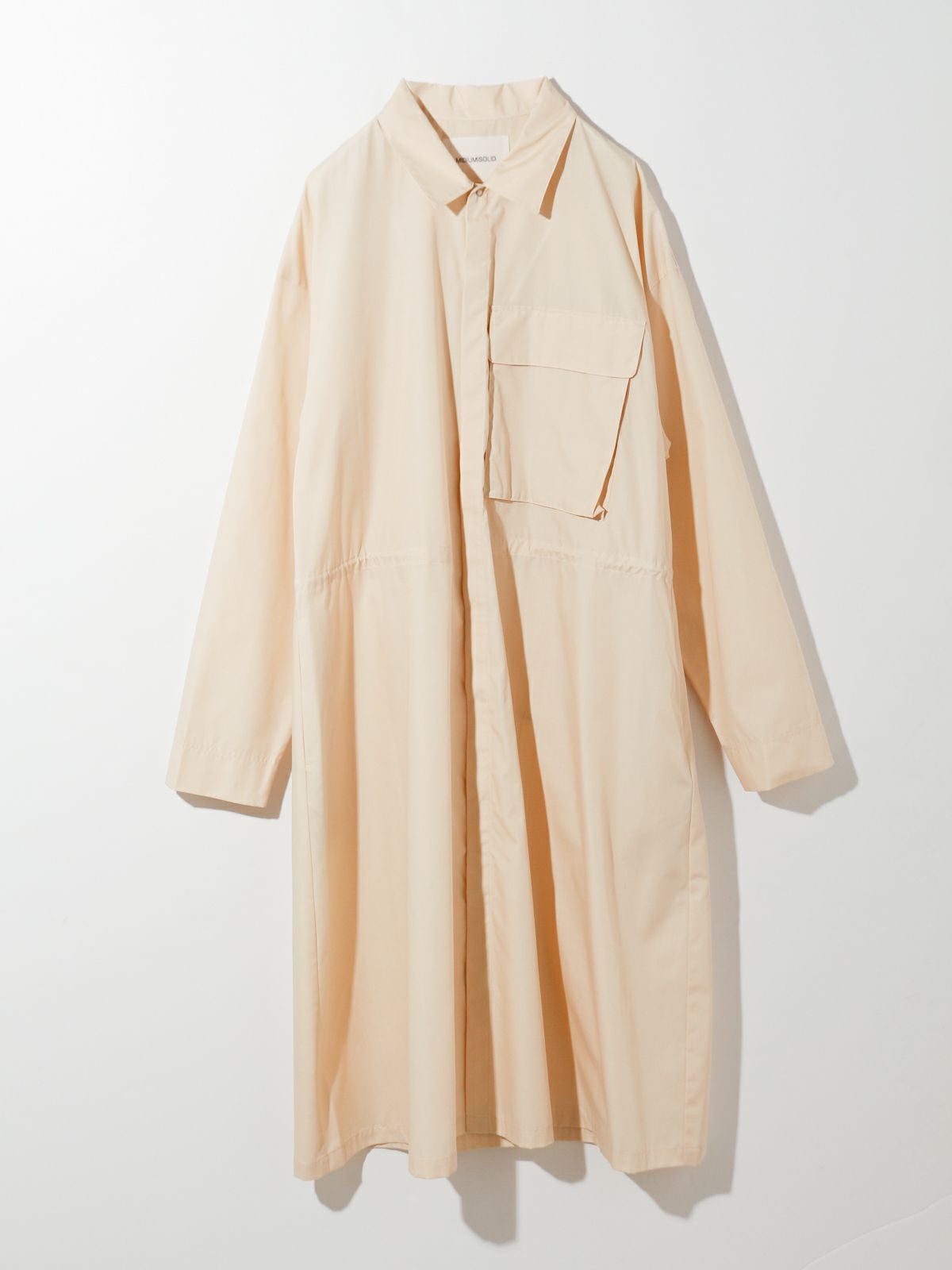MIDIUMISOLID Men's C / Pe ロングシャツコート【3-1125】｜ MARcourt