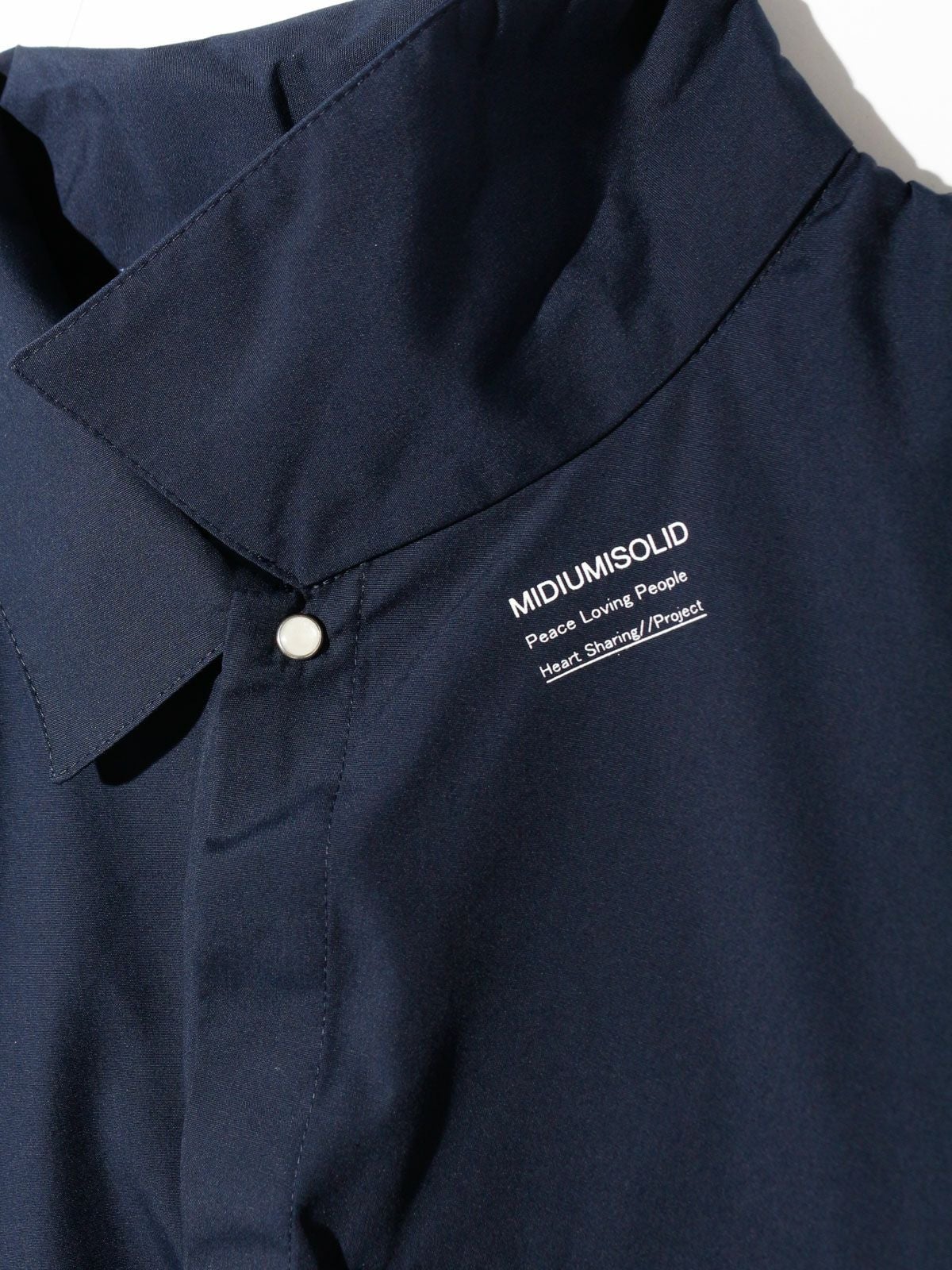 MIDIUMISOLID Men's C / Pe ロングシャツコート【3-1125】｜ MARcourt