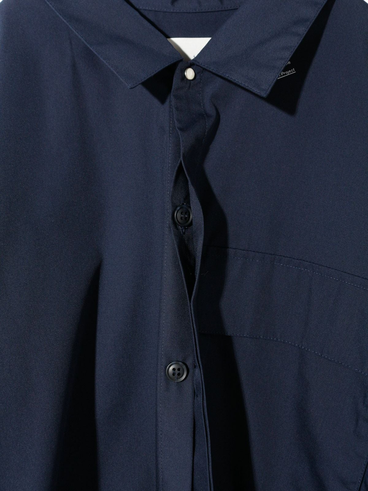 MIDIUMISOLID Men's C / Pe ロングシャツコート【3-1125】｜ MARcourt