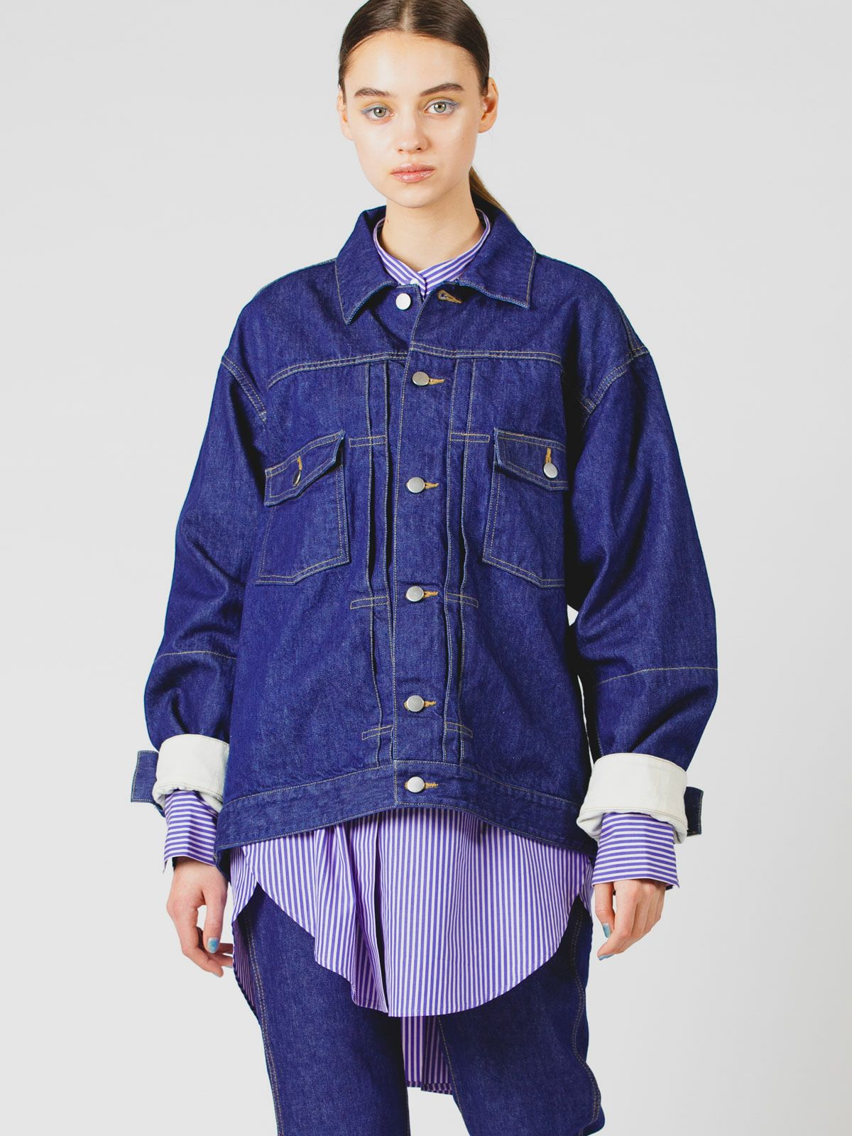 MIDIUMISOLID for Ladies ショートデニムジャケット[A]｜ MARcourt