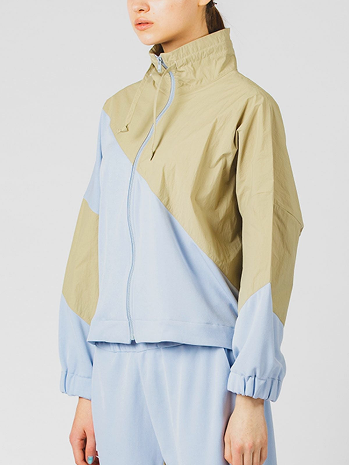 MIDIUMISOLID バイカラートラックジャケット｜ MARcourt ONLINE STORE