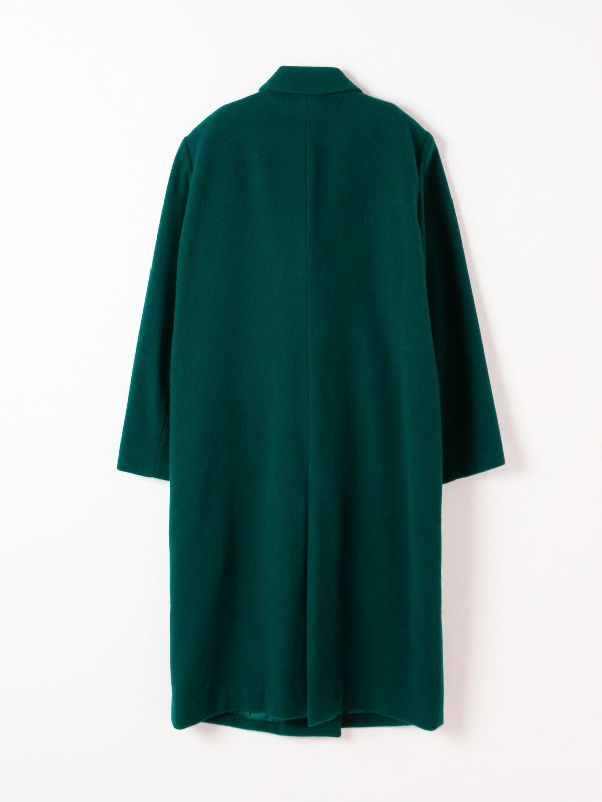 MIDIUMISOLID for Ladies ピークドラペルロングコート(3-1496/3-1497/3