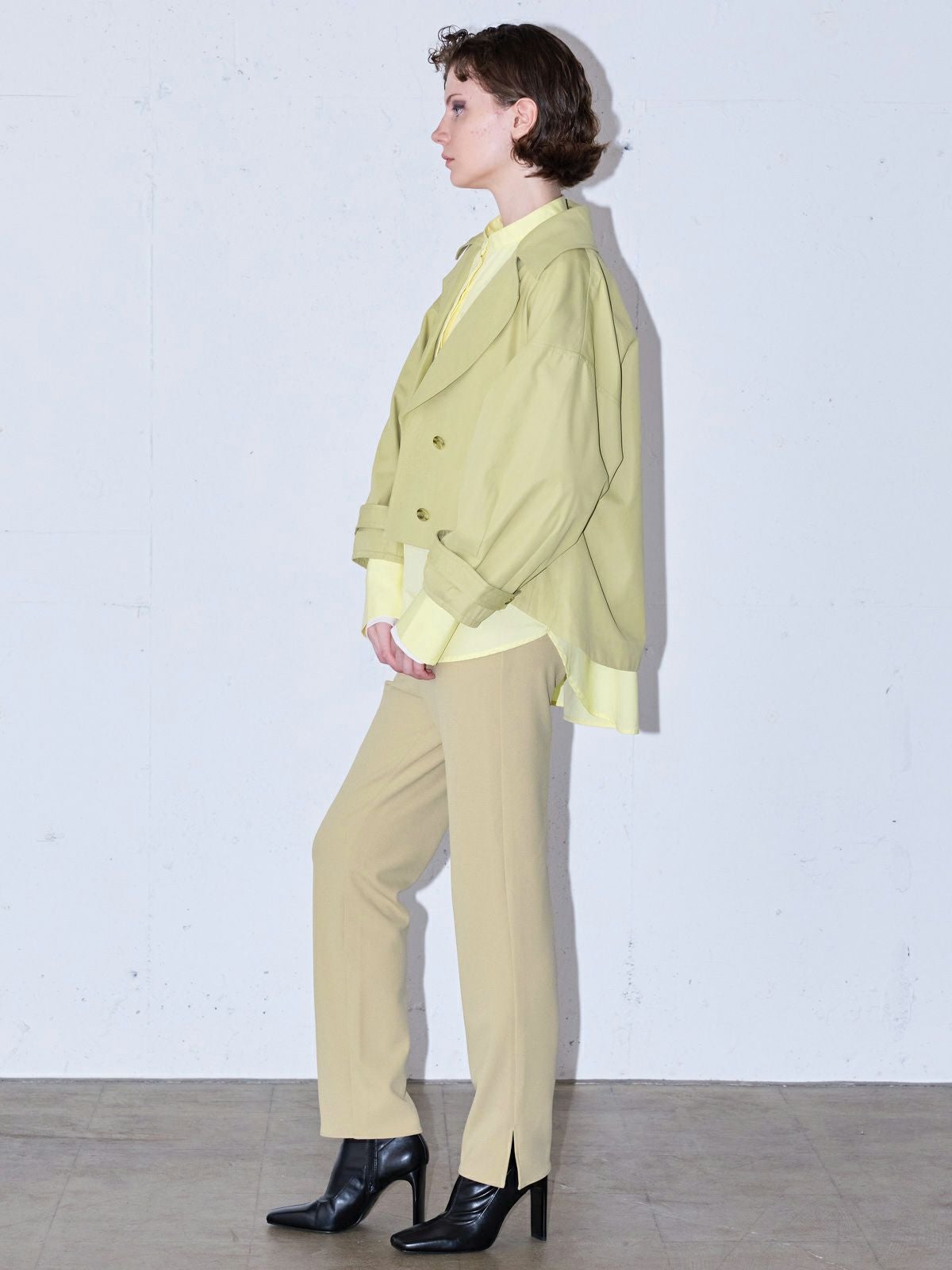 MIDIUMISOLID for Ladies ボリューミーショートコート【3-1207