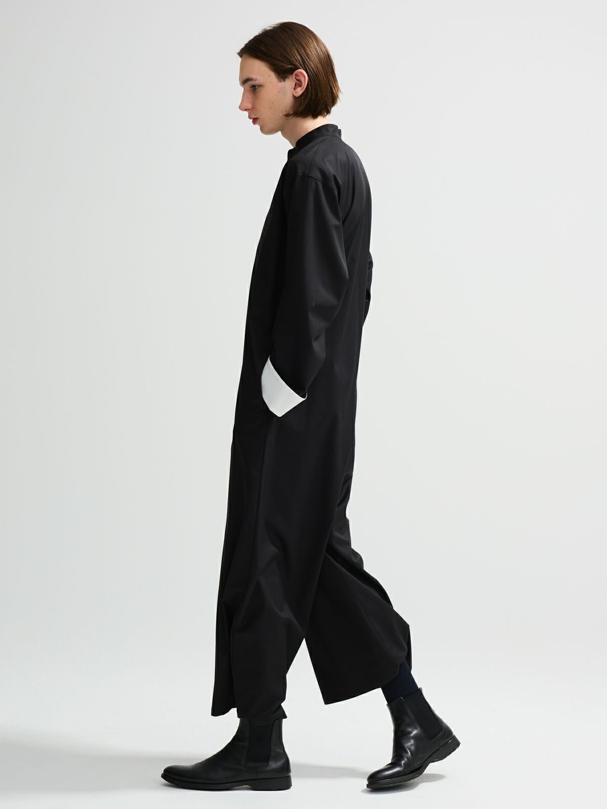 MIDIUMISOLID ノーカラージャンプスーツ｜ MARcourt ONLINE STORE