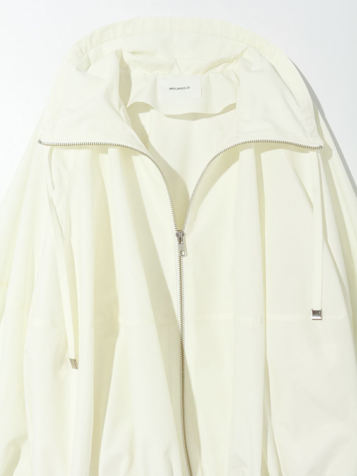 MIDIUMISOLID for Ladies ハイネックジップアップブルゾン【3-1164