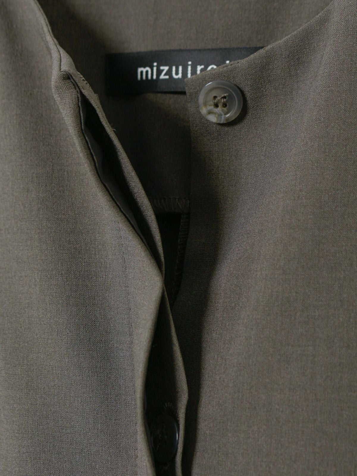 mizuiro ind フロントフライコクーンジレ｜ MARcourt ONLINE STORE