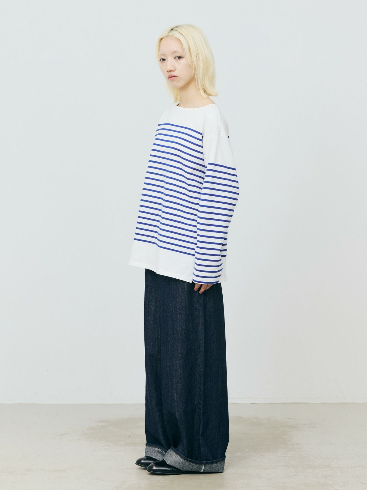 MARMARMAR パネルボーダープルオーバー ブラック 000000009818-08.jpg?size=l&w=