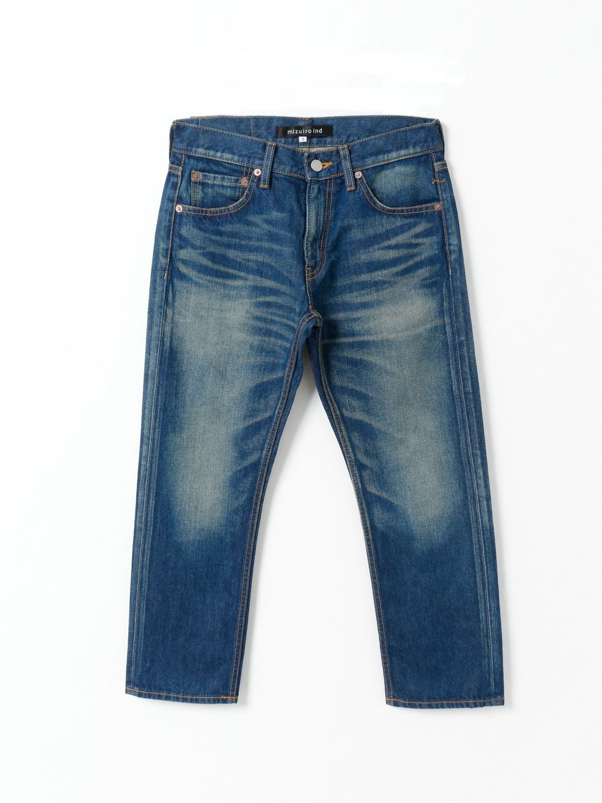 mizuiro ind ダメージ4/5分丈デニム｜ MARcourt ONLINE STORE