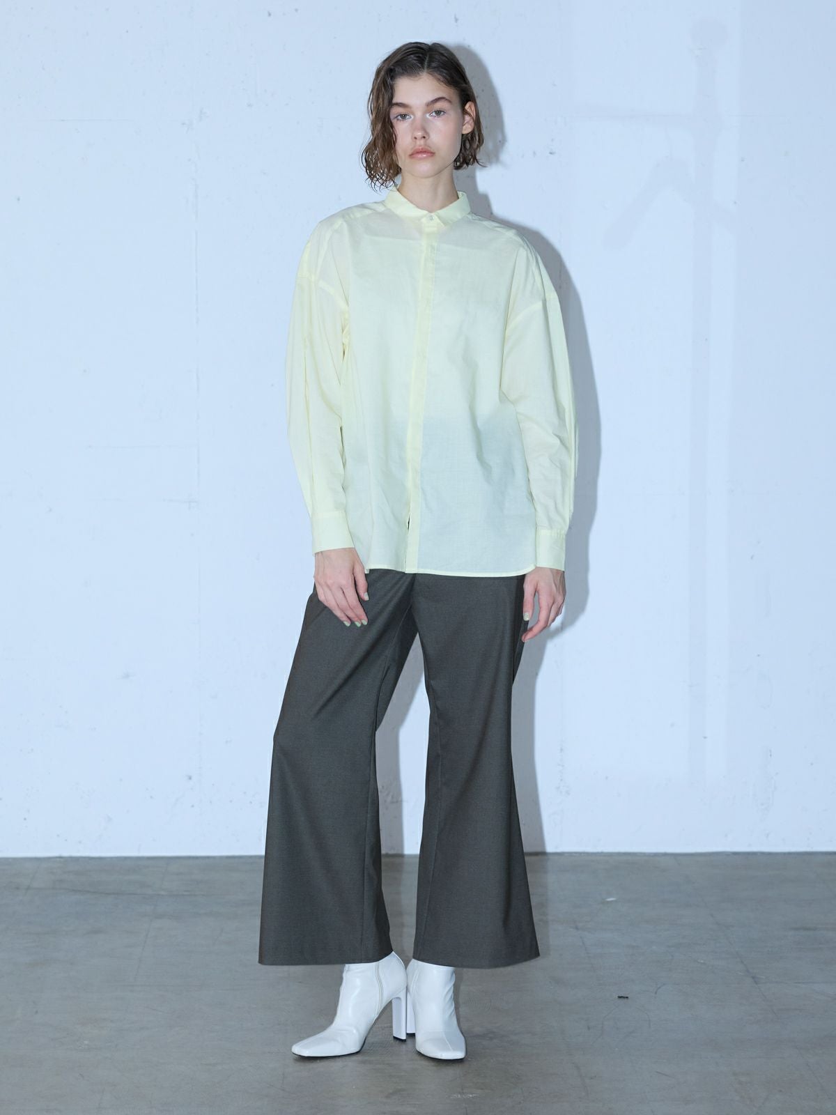 3/9(月)正午販売終了】MIDIUMISOLID for Ladies ハイウエストフレア