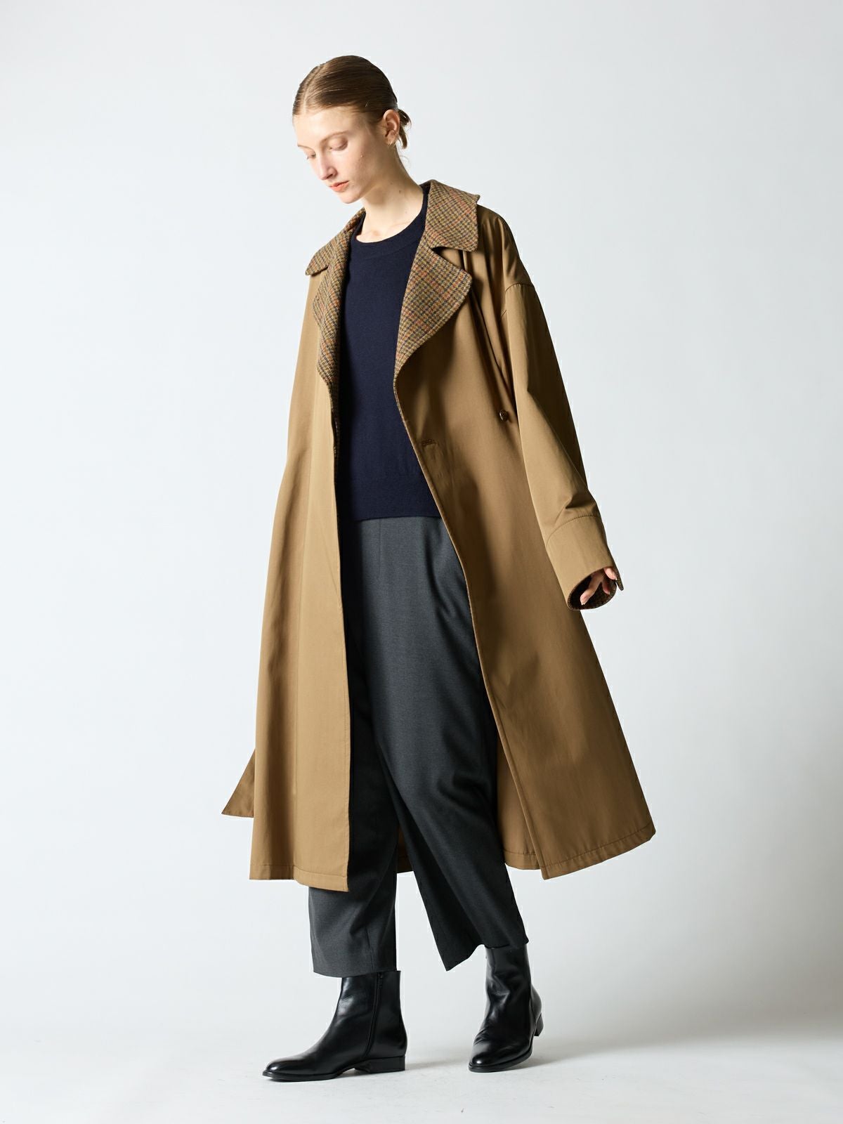 mizuiro ind ワイドロングコート｜ MARcourt ONLINE STORE