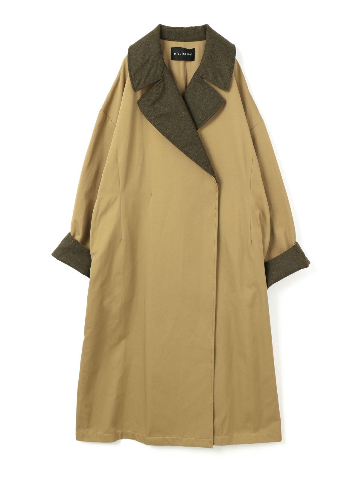 mizuiro ind ワイドロングコート｜ MARcourt ONLINE STORE