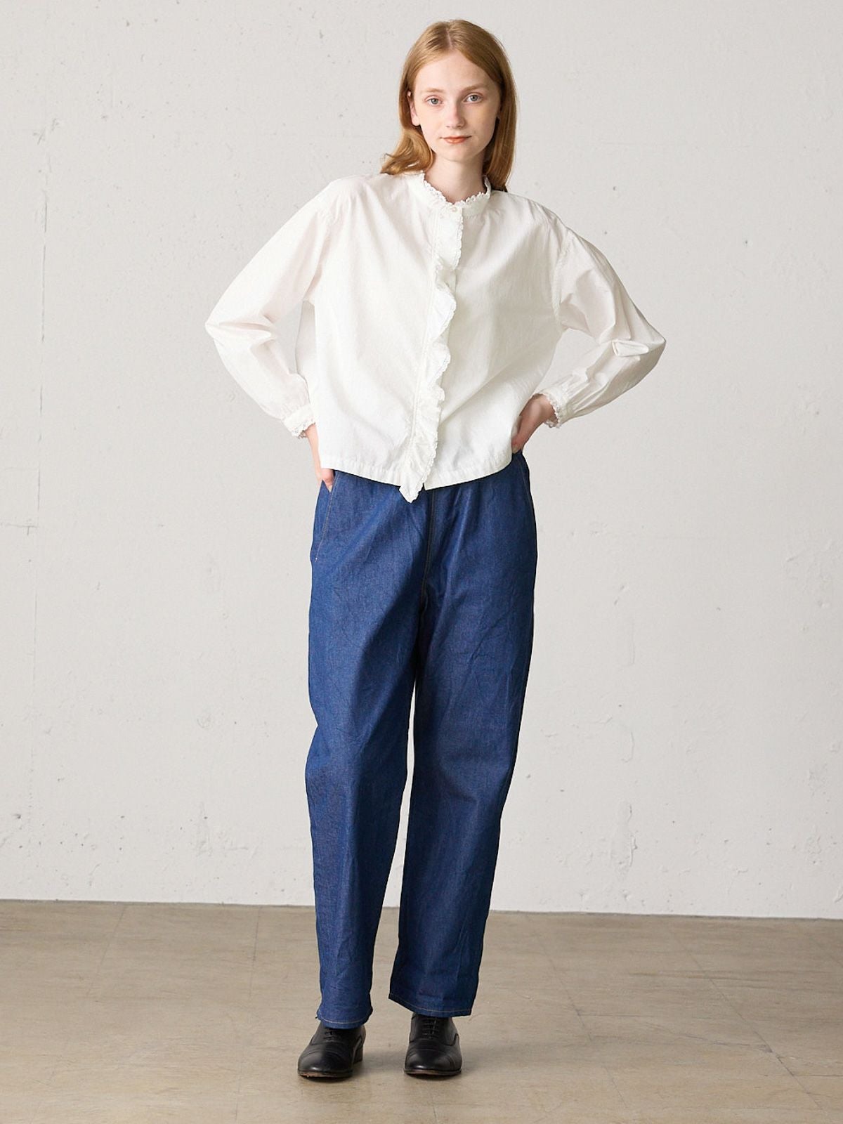 MidiUmi デニムストレートイージーパンツ｜ MARcourt ONLINE STORE