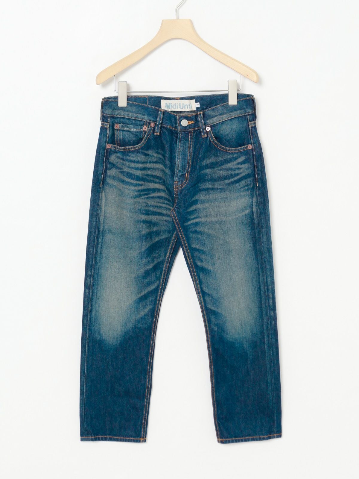 MidiUmi 8分丈ダメージデニム｜ MARcourt ONLINE STORE - マーコート