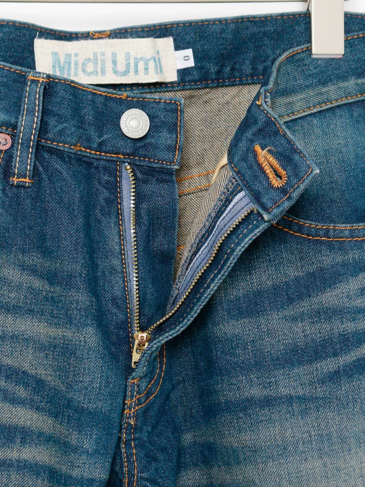 MidiUmi 8分丈ダメージデニム｜ MARcourt ONLINE STORE - マーコート