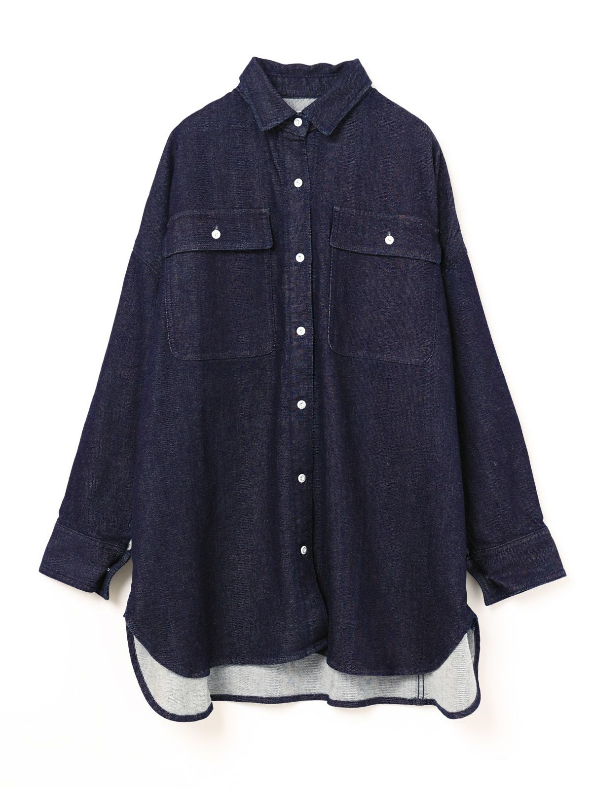 MIDIUMISOLID x Healthy DENIM ビッグシャツ Almond｜ MARcourt ONLINE