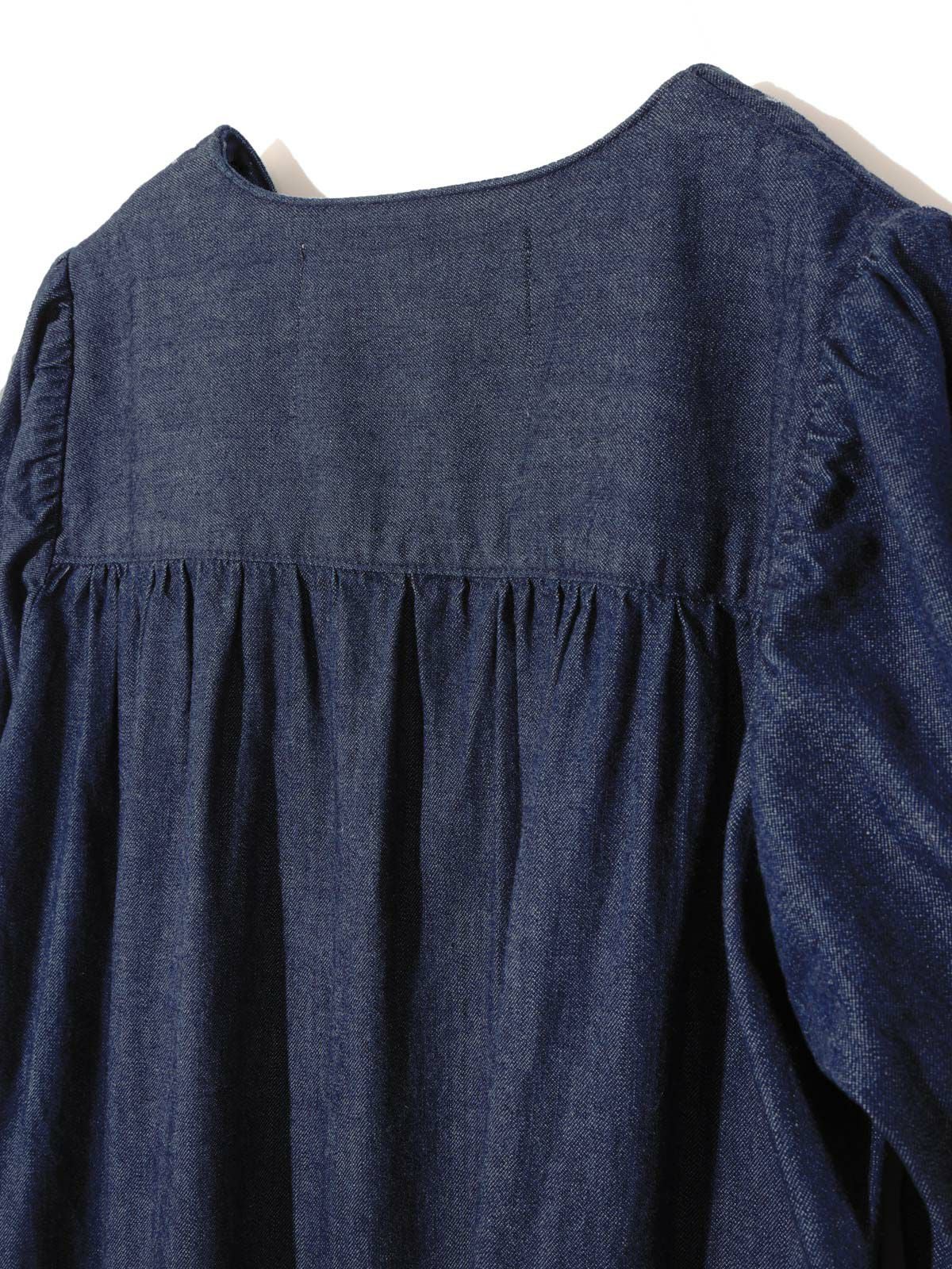 MIDIUMISOLID x Healthy DENIM ティアードワンピース Lychee【3-8265