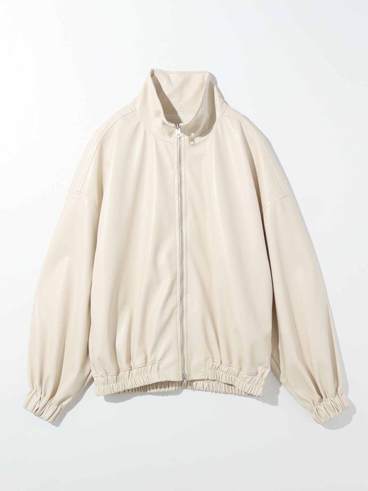 MIDIUMISOLID オーバーサイズシンセティックレザーブルゾン｜ MARcourt