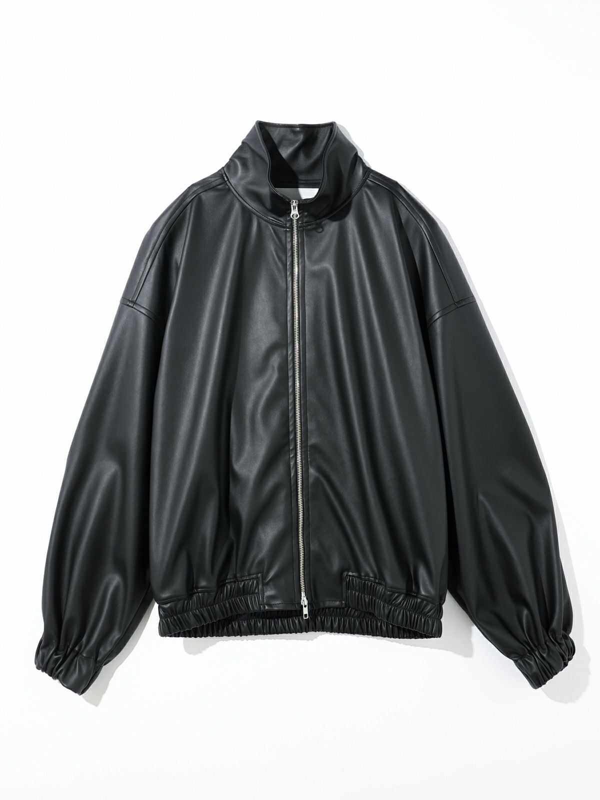 MIDIUMISOLID オーバーサイズシンセティックレザーブルゾン｜ MARcourt