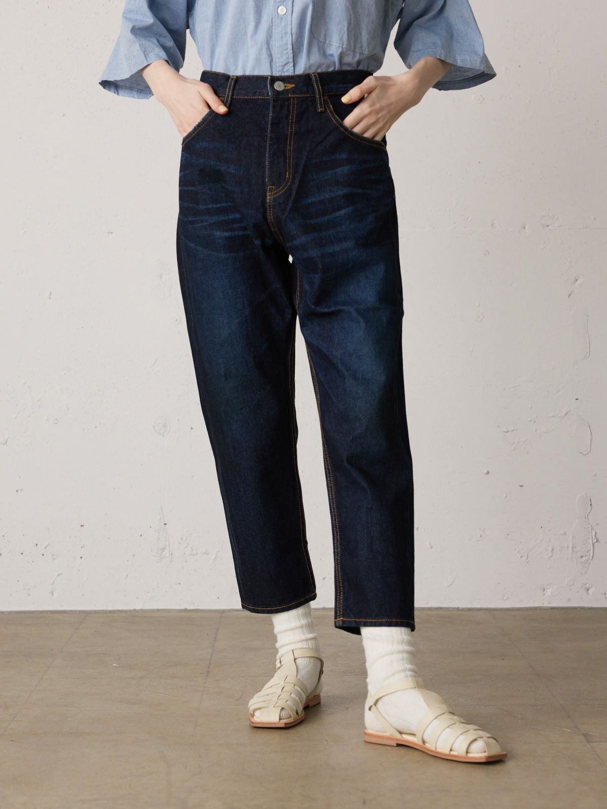 MidiUmi ハイウエストデニムパンツ｜ MARcourt ONLINE STORE