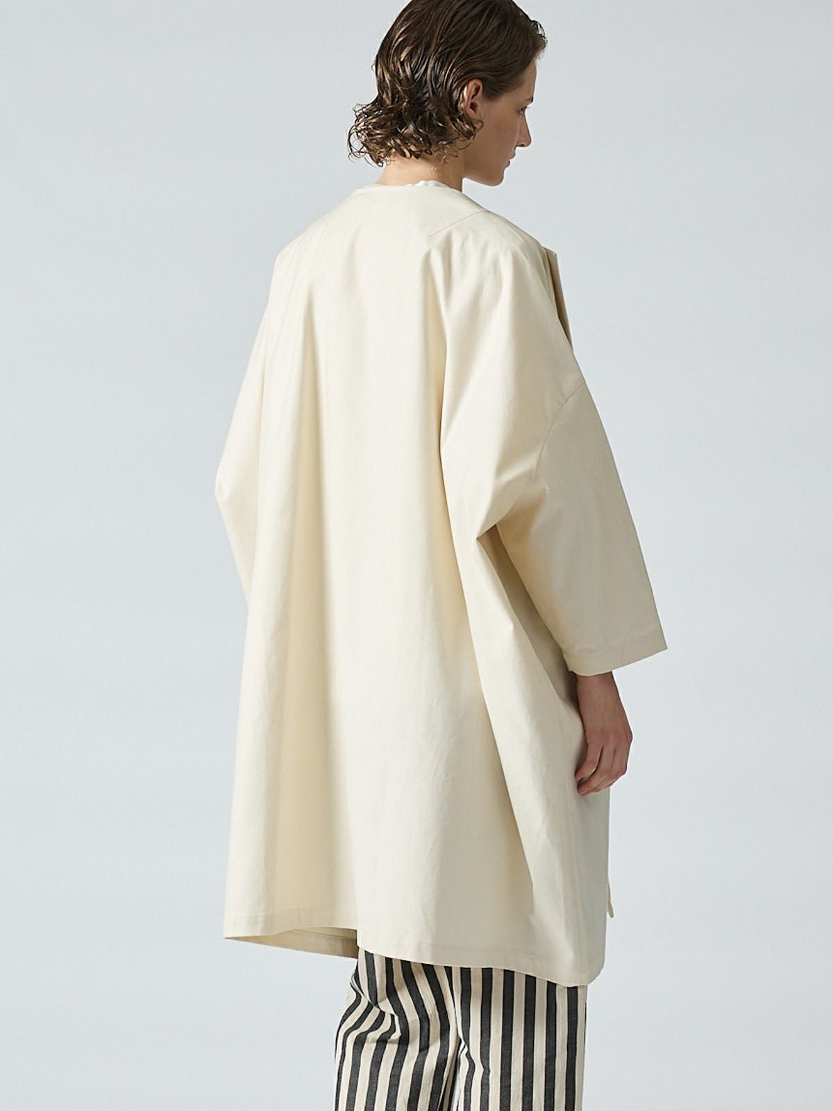 mizuiro ind クルーネックワイドコート｜ MARcourt ONLINE STORE