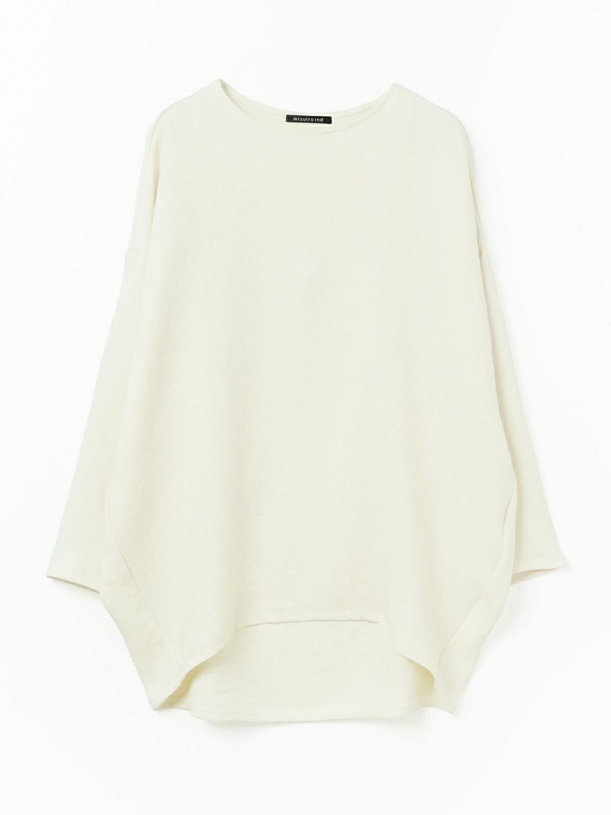 mizuiro ind ボートネックコクーンプルオーバー｜ MARcourt ONLINE