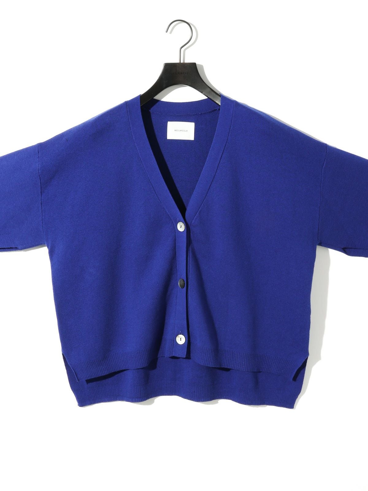 MIDIUMISOLID for Ladies スリットスリーブニットカーディガン