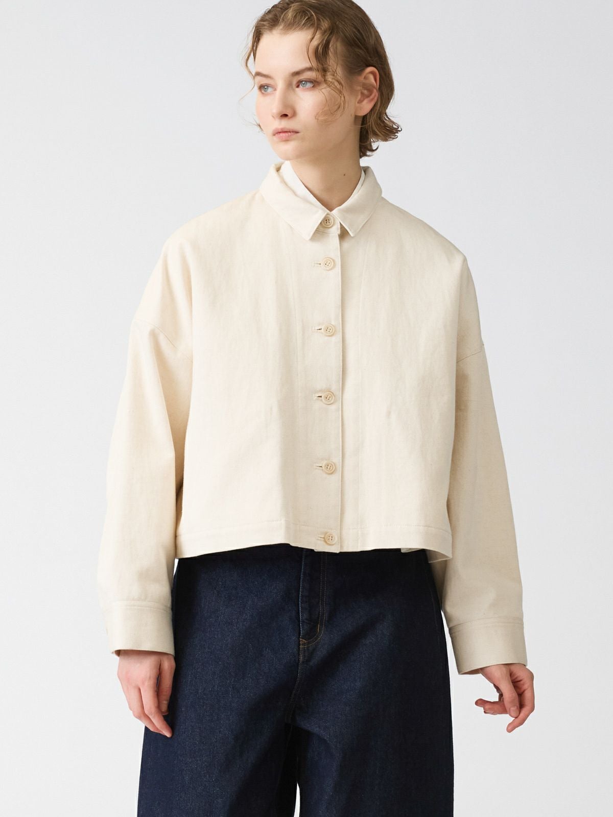 mizuiro ind ワイドショートジャケット｜ MARcourt ONLINE STORE
