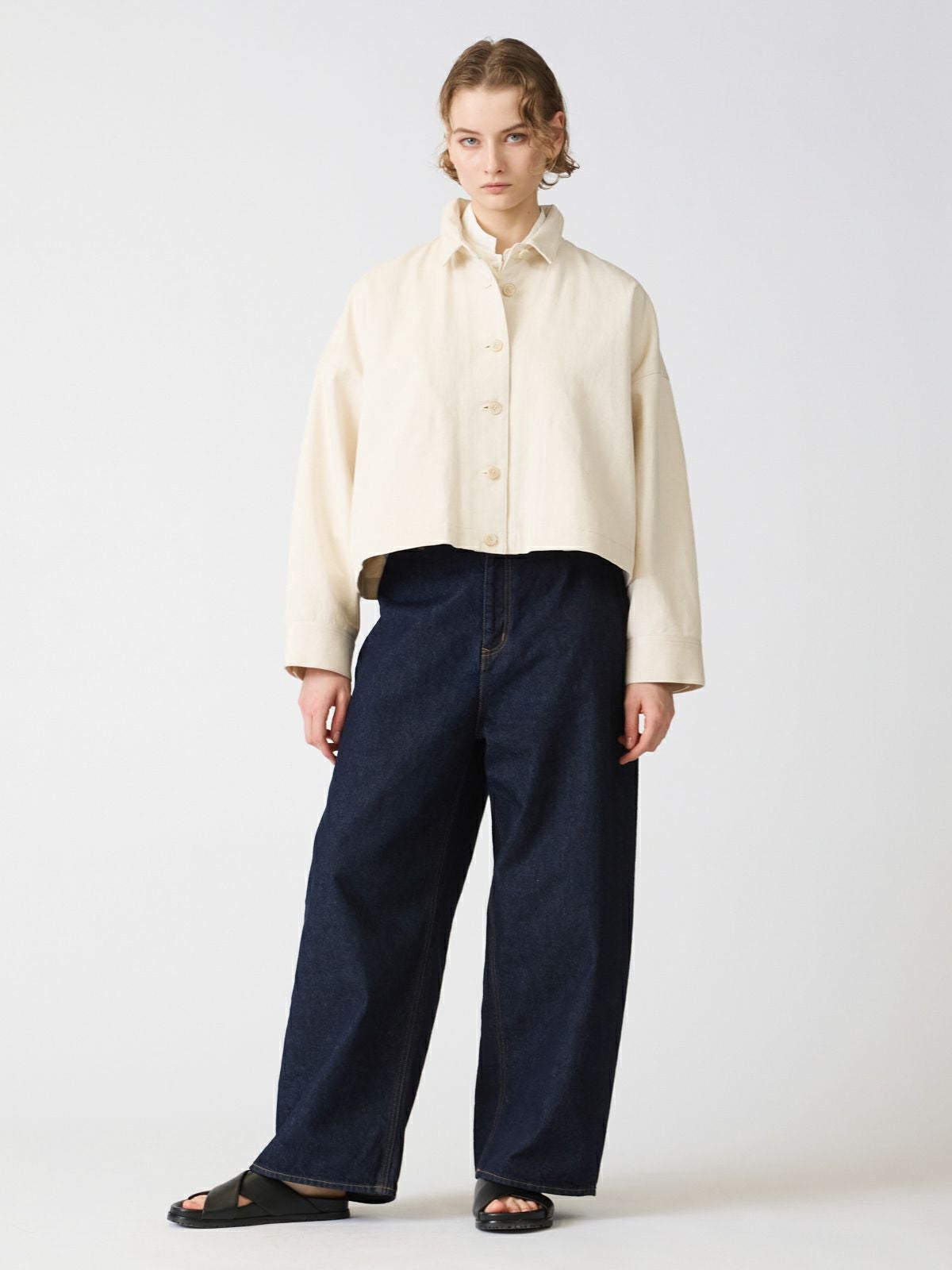 mizuiro ind ワイドショートジャケット｜ MARcourt ONLINE STORE