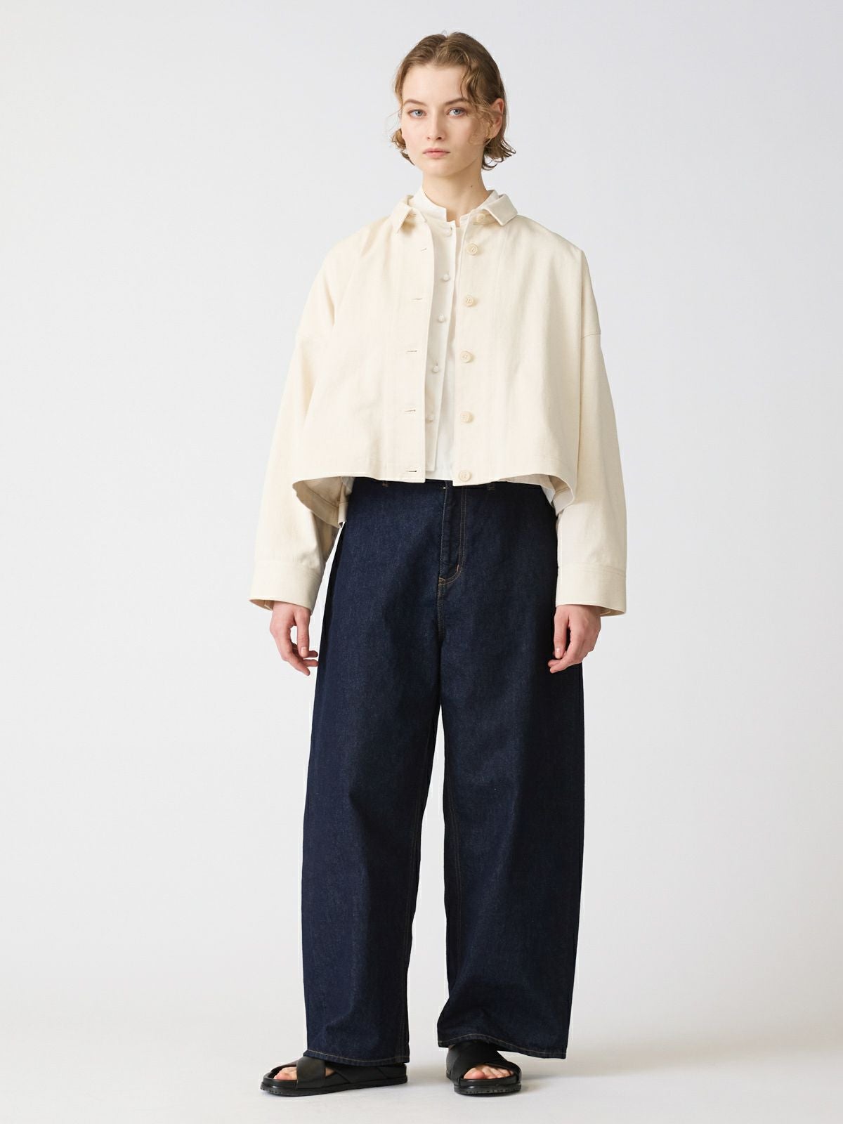 mizuiro ind ワイドショートジャケット｜ MARcourt ONLINE STORE