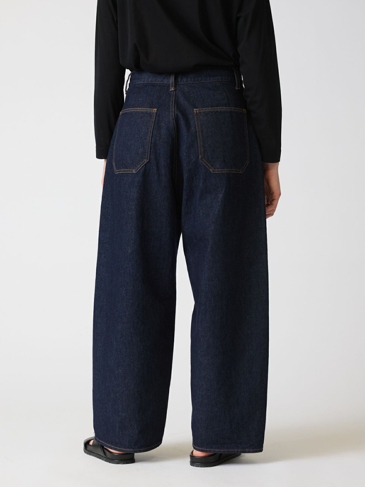 mizuiro ind ハイウエストワイドデニム｜ MARcourt ONLINE STORE