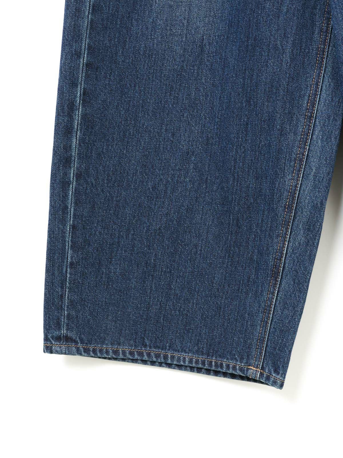 mizuiro ind ハイウエストワイドダメージデニム｜ MARcourt ONLINE