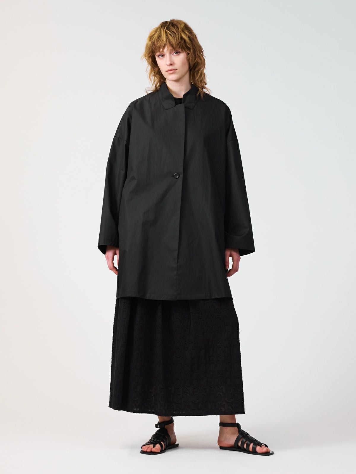 mizuiro ind スタンドカラーワイドジャケット｜ MARcourt ONLINE STORE