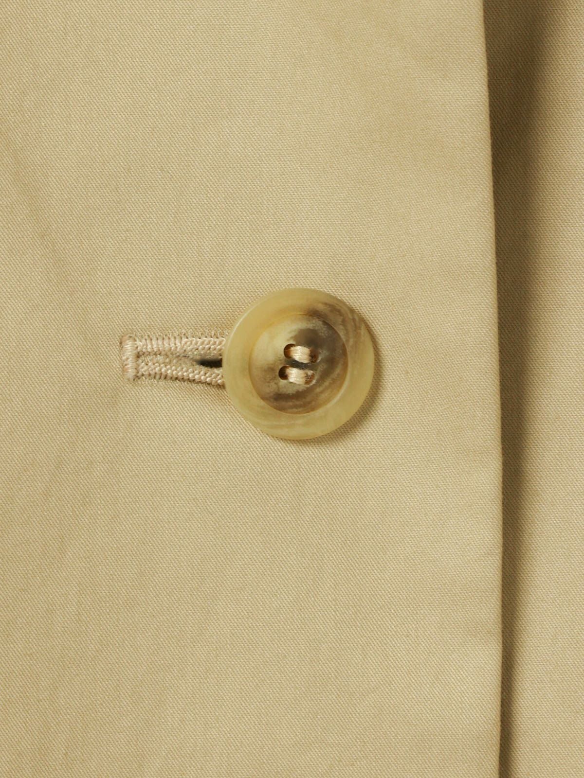 美品　ミズイロインド 24ss スタンドカラーワイドジャケット　ベージュ mizuiro ind スタンドカラーワイドジャケット | mizuiro ind