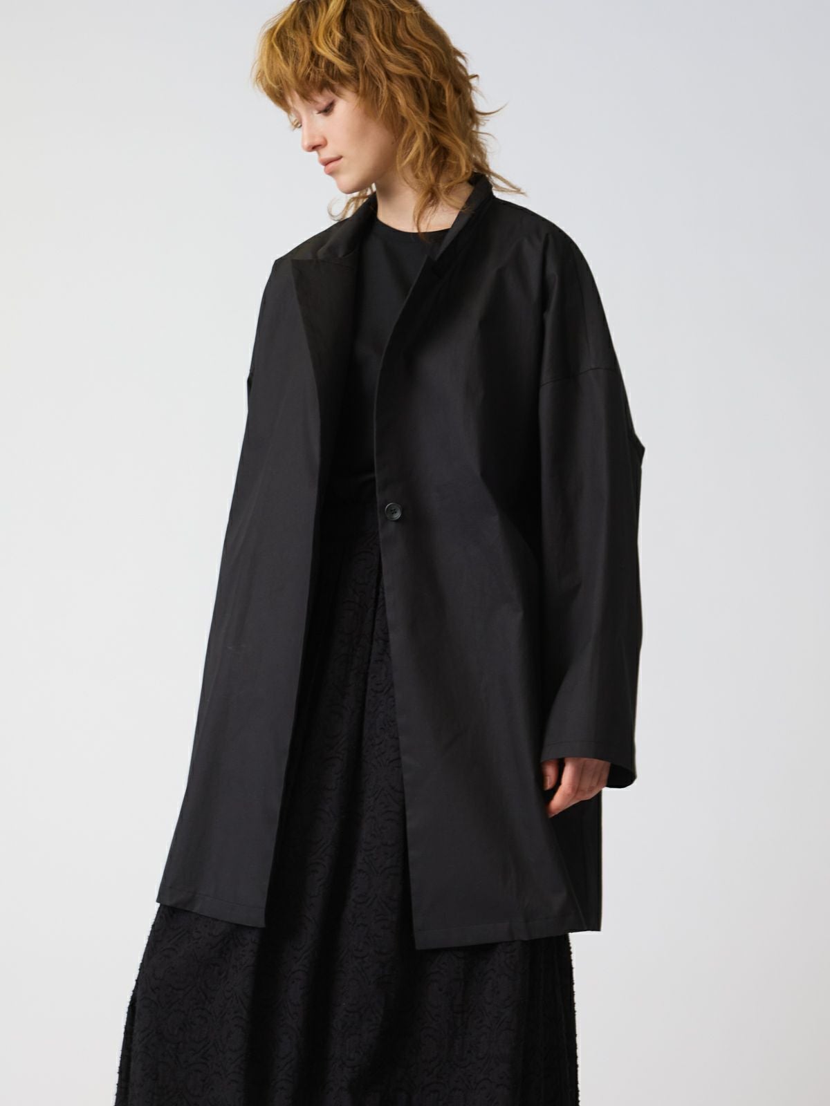 mizuiro ind スタンドカラーワイドジャケット｜ MARcourt ONLINE STORE