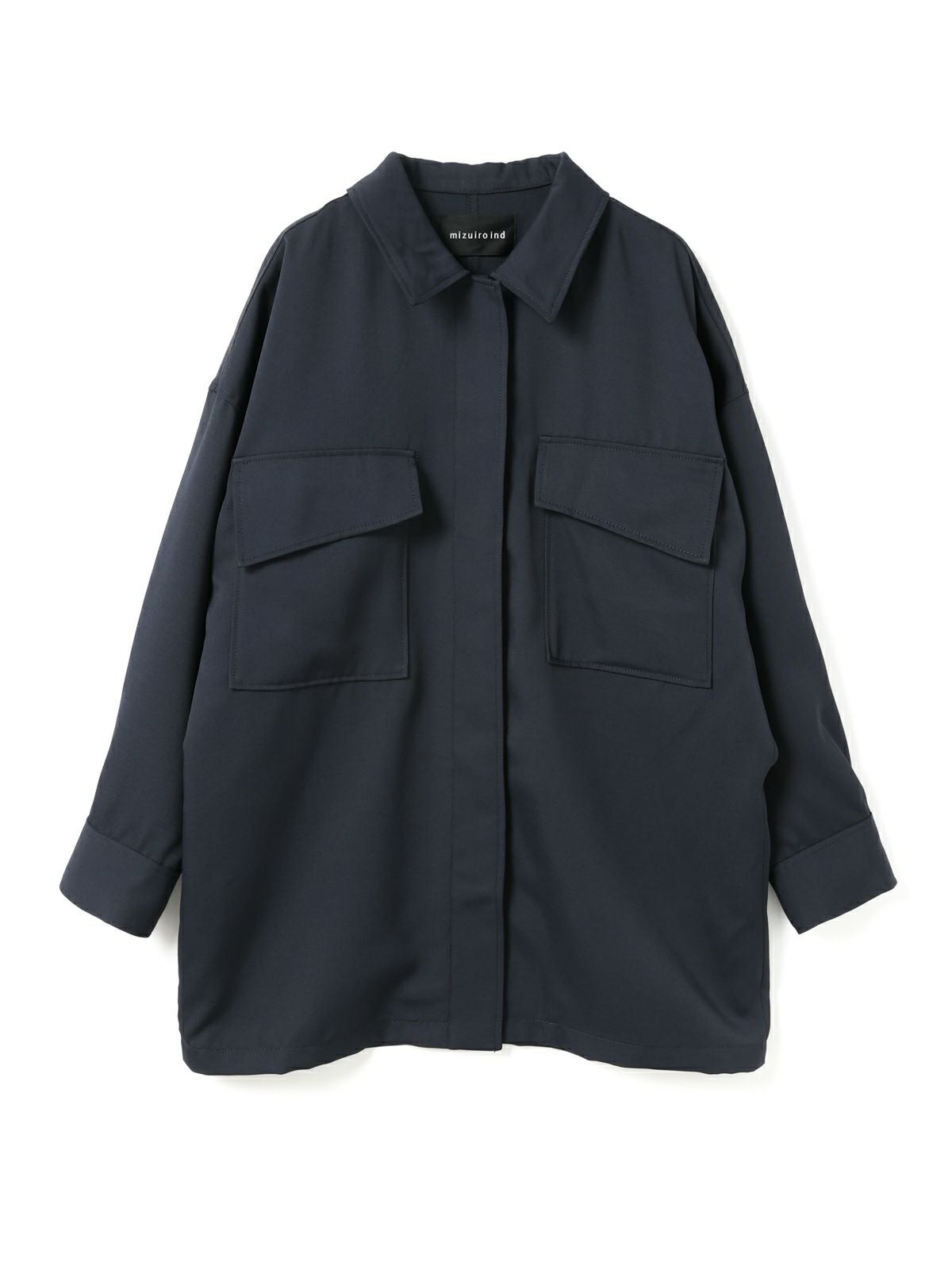 mizuiro ind ワークワイドシャツジャケット｜ MARcourt ONLINE STORE