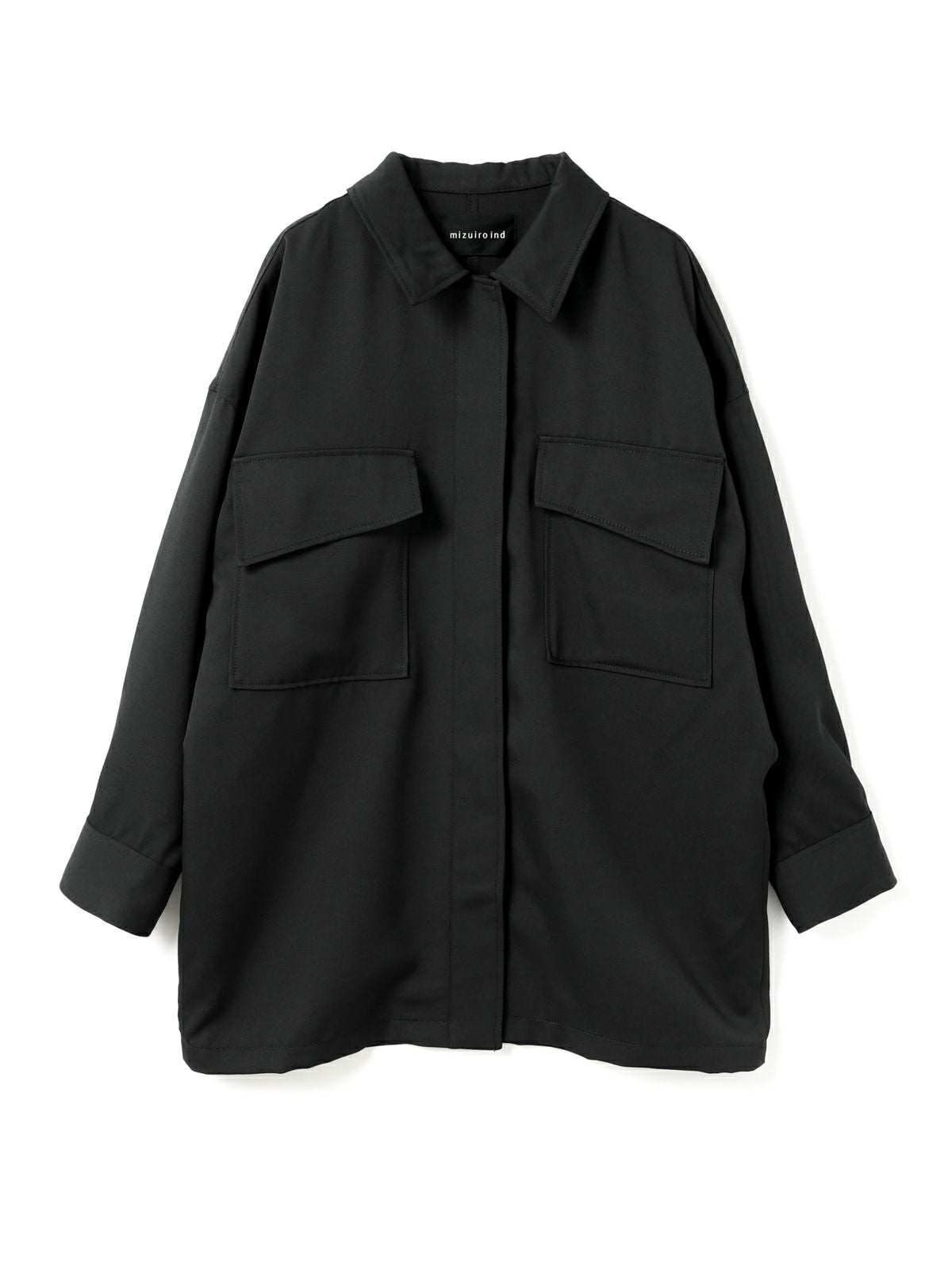 mizuiro ind ワークワイドシャツジャケット｜ MARcourt ONLINE STORE