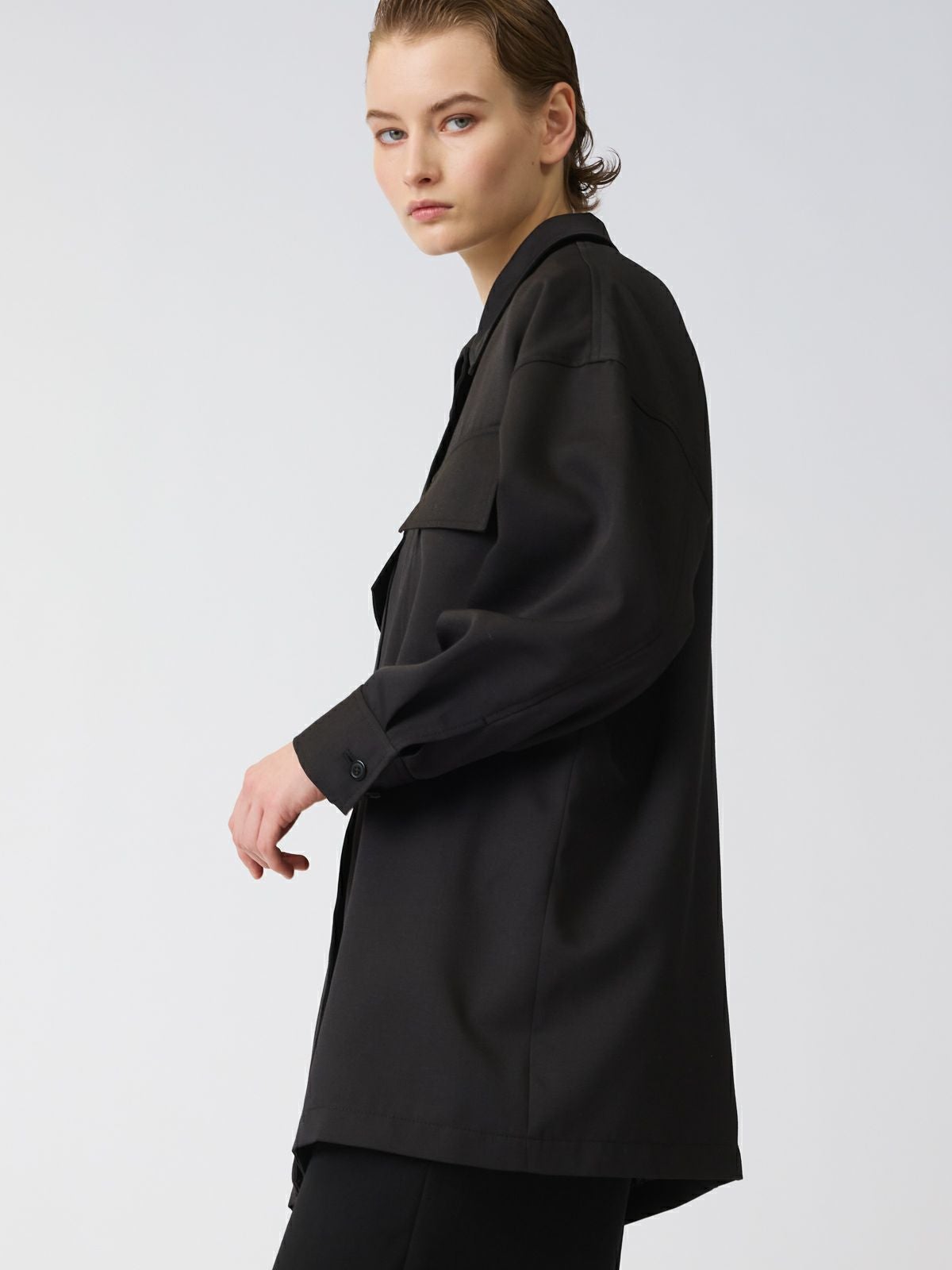 mizuiro ind ワークワイドシャツジャケット｜ MARcourt ONLINE STORE