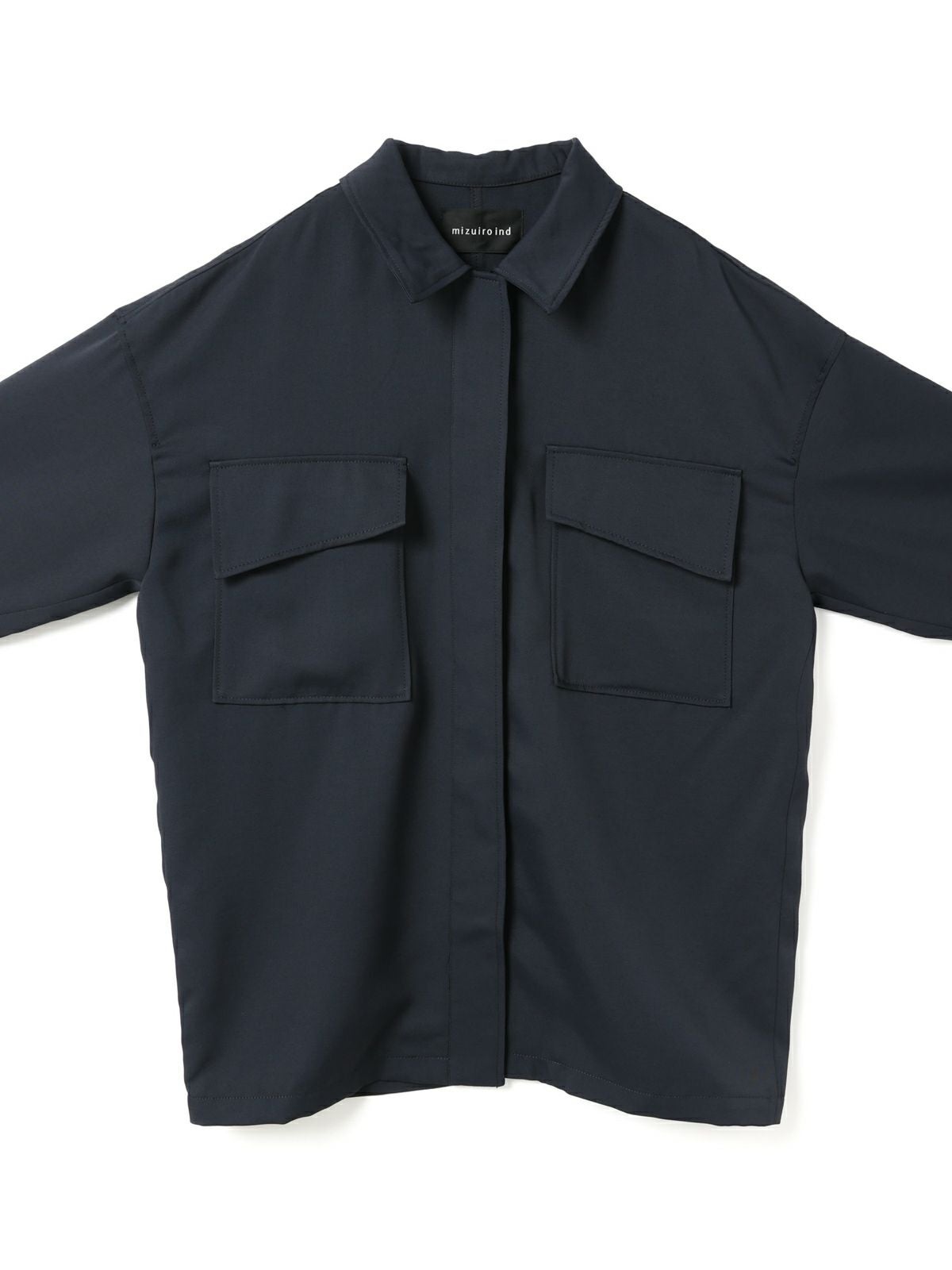 mizuiro ind ワークワイドシャツジャケット｜ MARcourt ONLINE STORE
