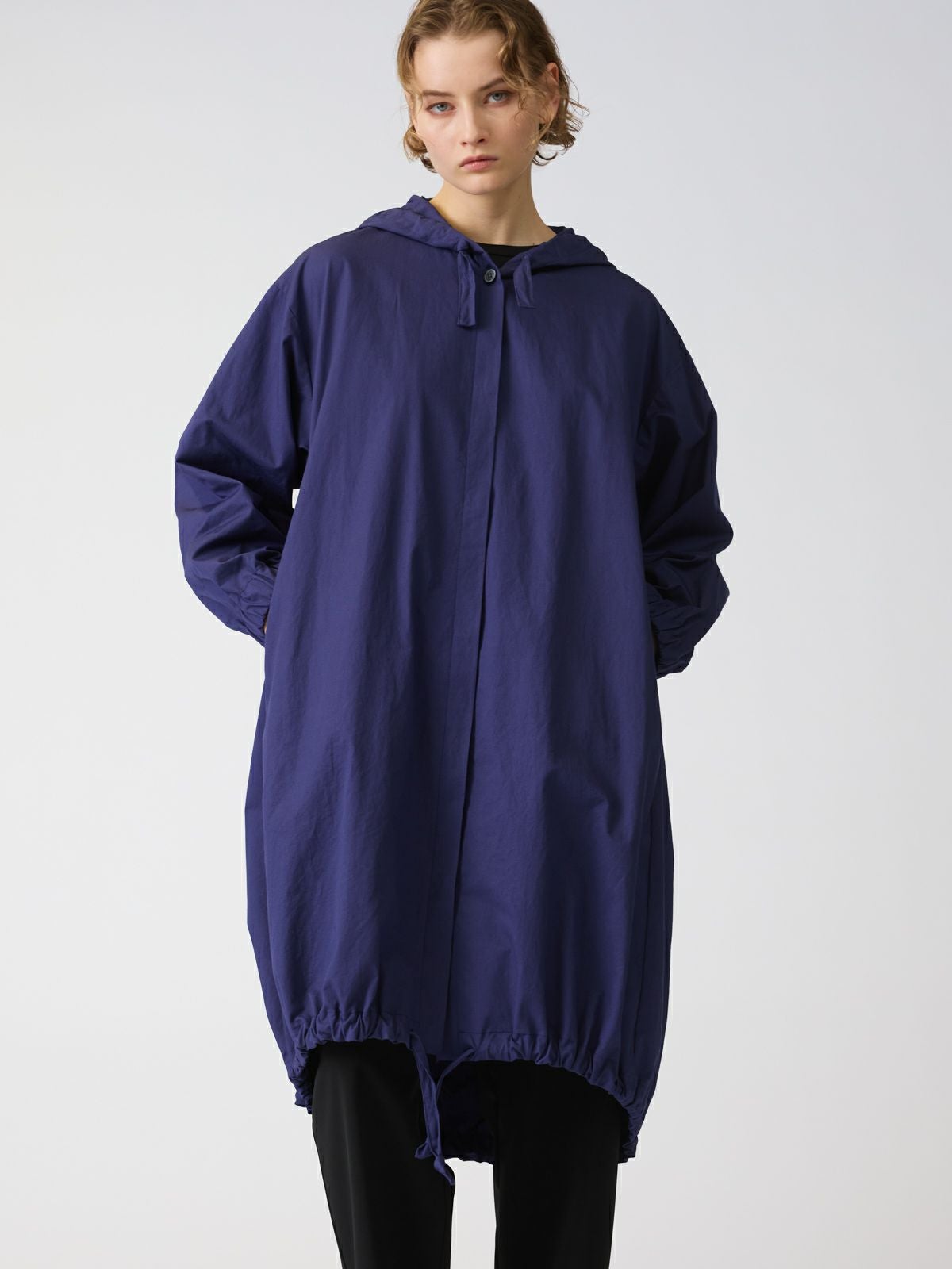 mizuiro ind ギャザーフード付きコート｜ MARcourt ONLINE STORE