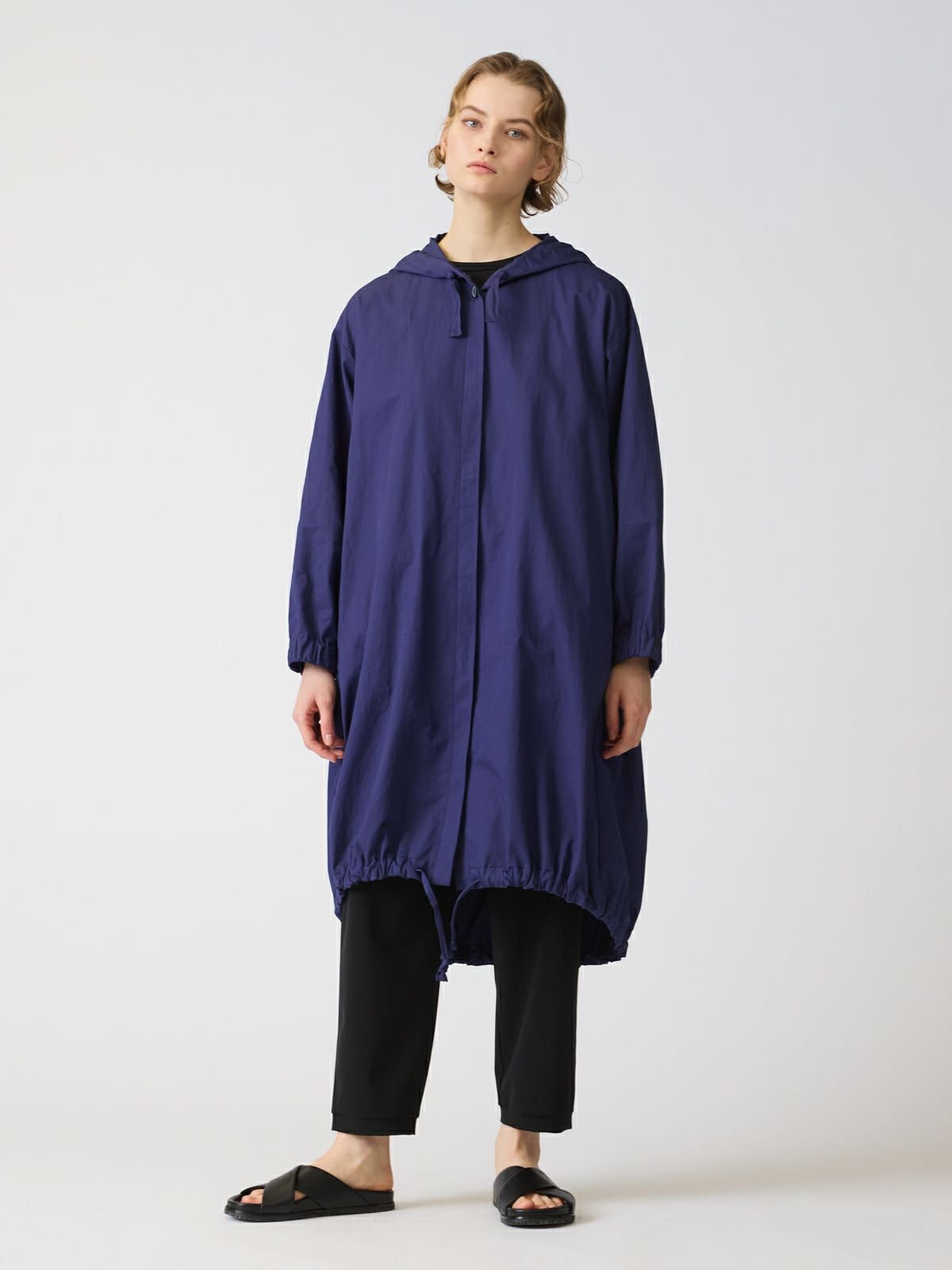 mizuiro ind ギャザーフード付きコート｜ MARcourt ONLINE STORE