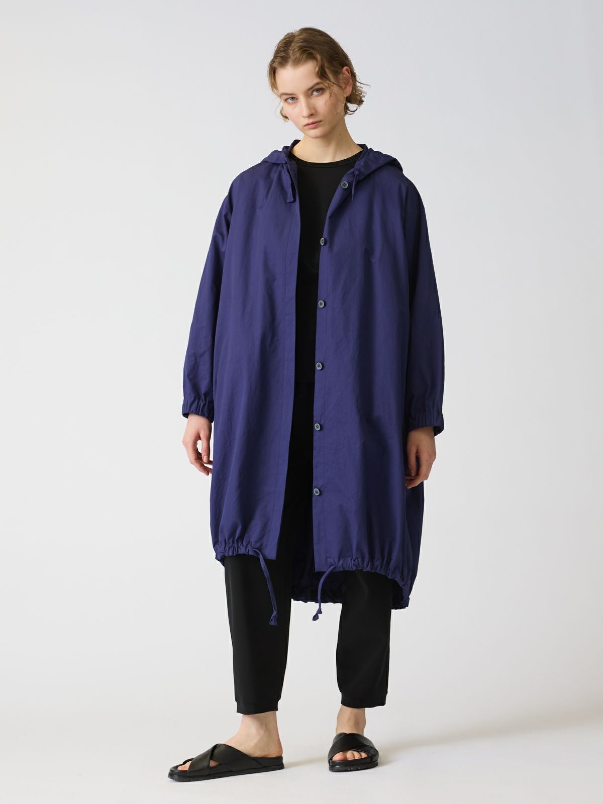 mizuiro ind ギャザーフード付きコート｜ MARcourt ONLINE STORE