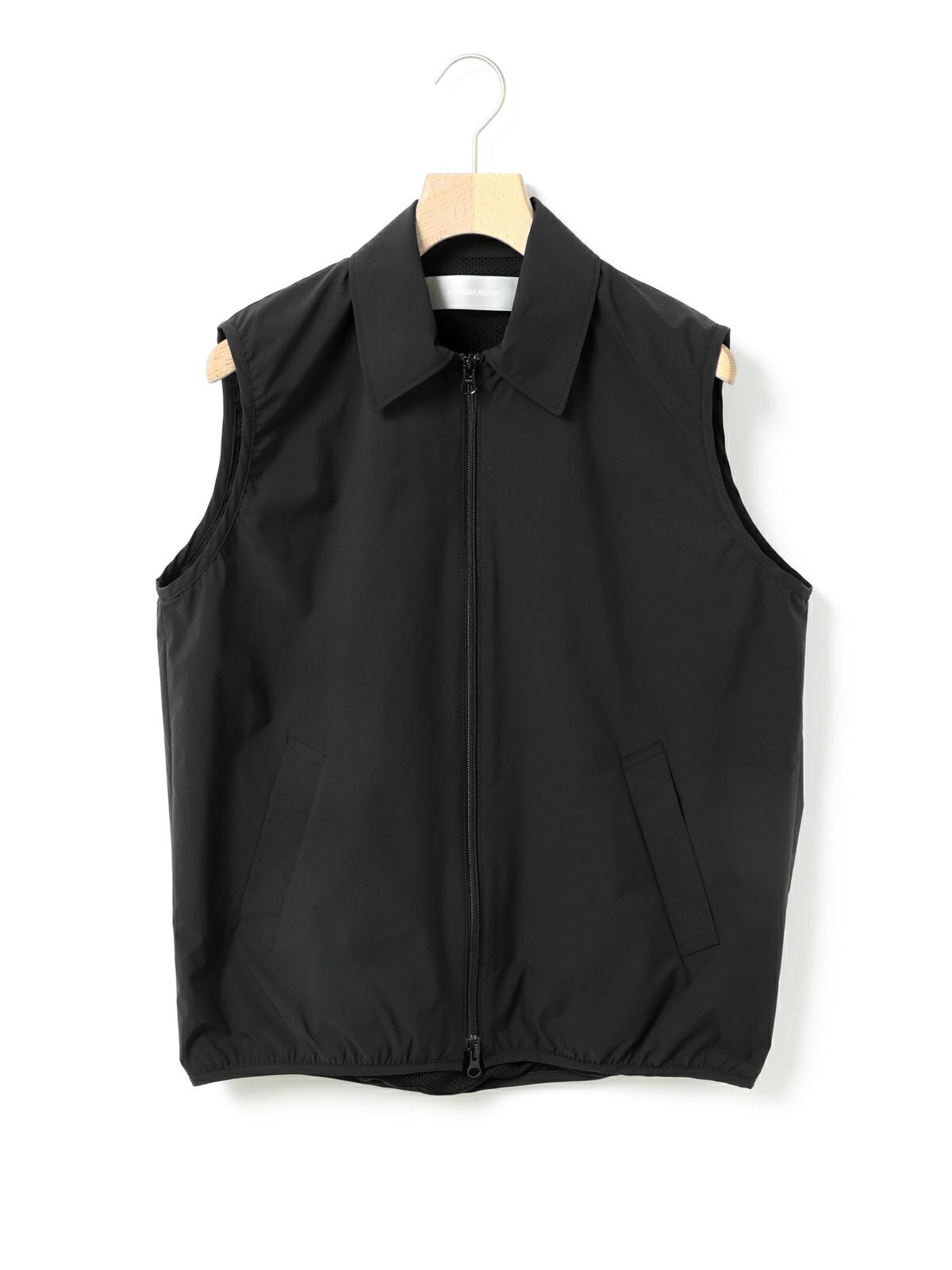 ブラック ジップアップ ベスト MARMARMAR ジップアップベスト｜ MARcourt ONLINE STORE - マーコート