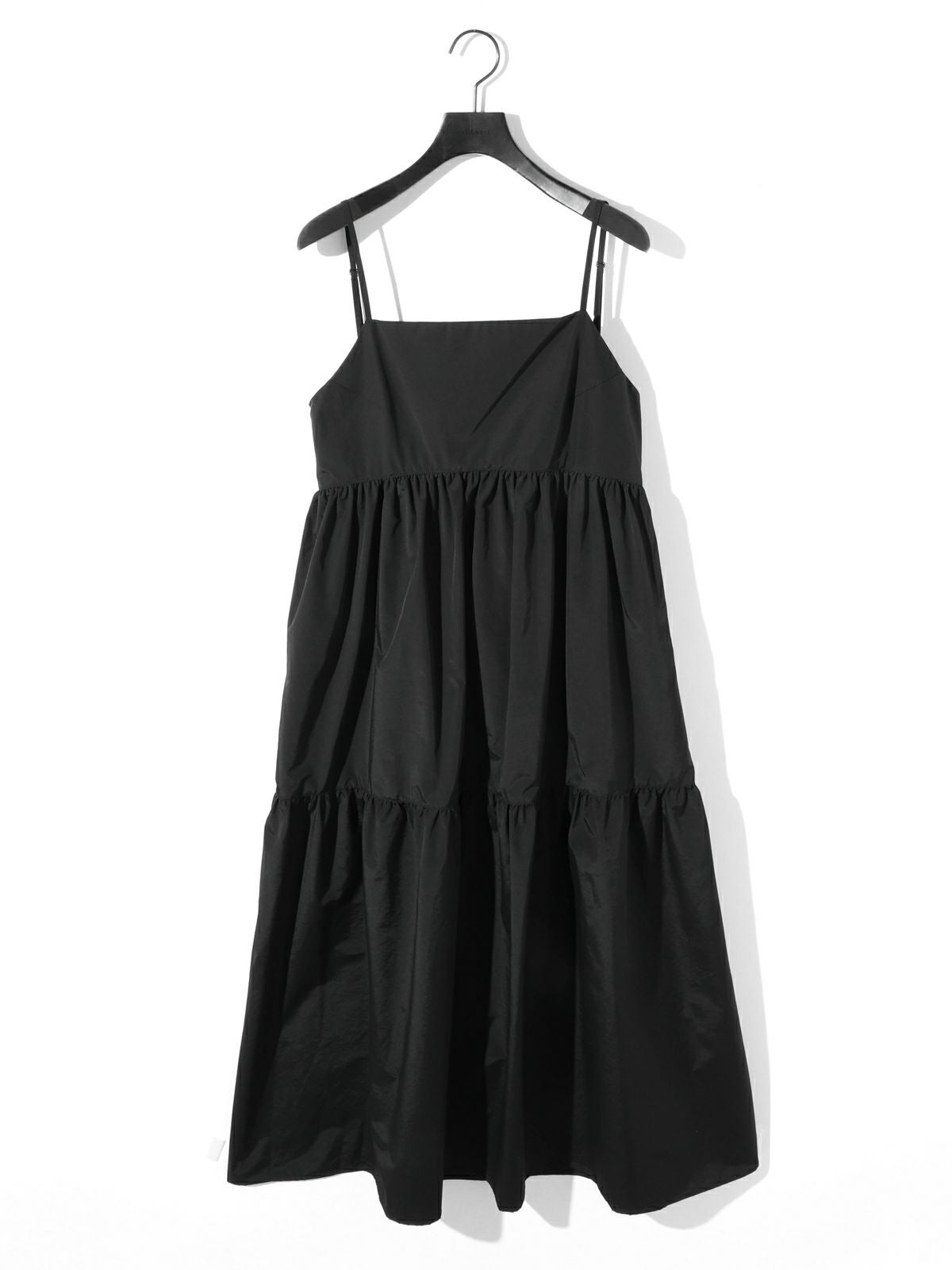 MIDIUMISOLID for Ladies C/NY ティアードキャミソールワンピース[A