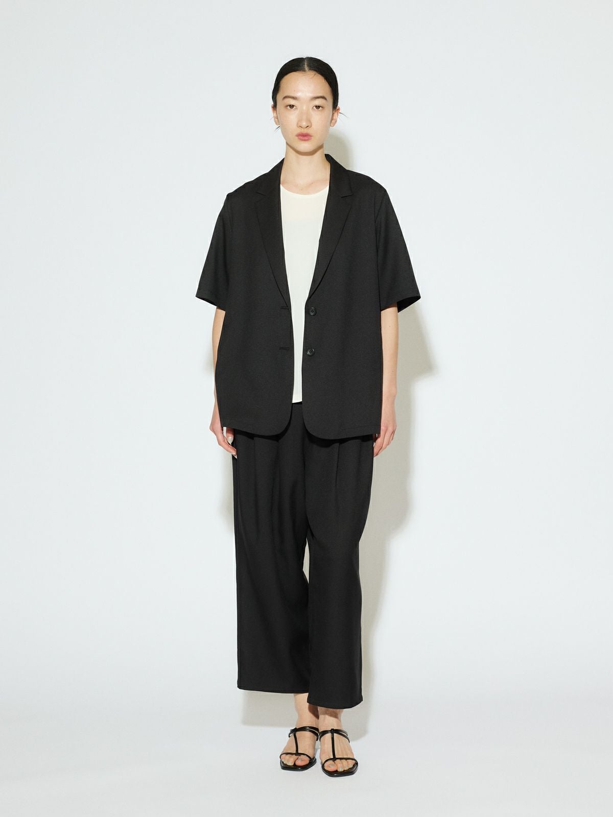 MIDIUMISOLID for Ladies タックワイドイージーパンツ[A]｜ MARcourt