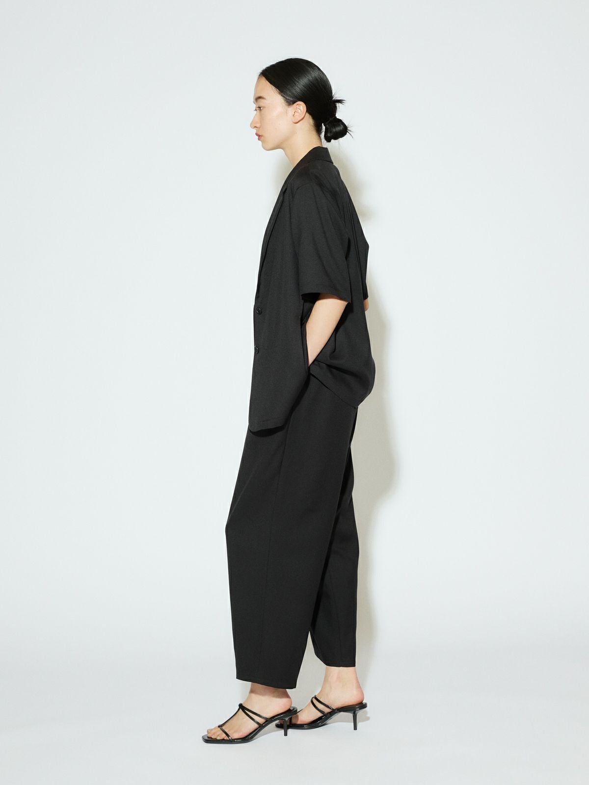 MIDIUMISOLID for Ladies タックワイドイージーパンツ[A]｜ MARcourt