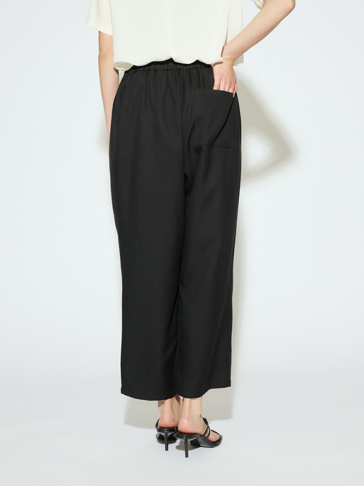 MIDIUMISOLID for Ladies タックワイドイージーパンツ[A]｜ MARcourt